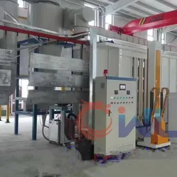 Linea di verniciatura a polvere automatica