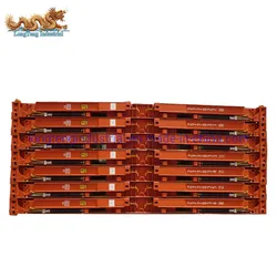 40FT Flachgestellcontainer mit faltbaren Pfosten