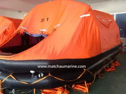 Thuyền cứu sinh mở, có thể đảo ngược, phao tự bơm, phao cứu sinh được phê duyệt