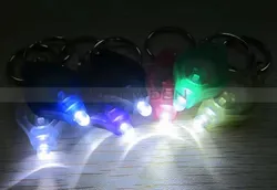 Piccola luce LED portachiavi, anello portachiavi, torcia micro, luce di emergenza