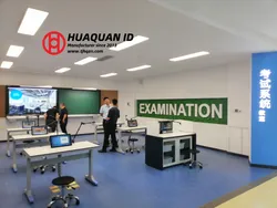 Linea automatica di verniciatura a polvere elettrostatica con cabina di recupero filtri