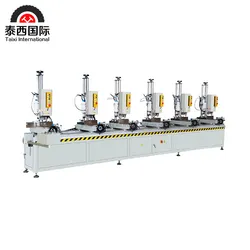 Automatische Schraubenzuführmaschine Aluminium Mehrkopfbohrmaschine PVC-Fensterbearbeitungsmaschine