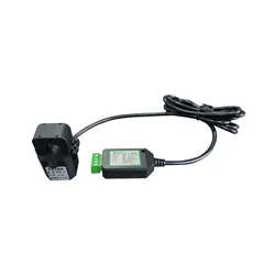 Датчик тока трехфазного тока однофазный 485 Выход Modbus-RTU Мониторинг мощности Токовый трансмиттер