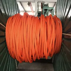 12 Strang UHMWPE Polyester beschichtetes Offshore-Seil Festmacher-Seil Marine-Seil
