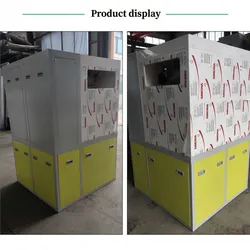 Máquina de Pulverização Eletrostática de Pó, Pequeno Ambiente de Pulverização de Pó, Cabine de Revestimento a Pó