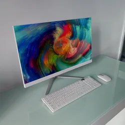 คอมพิวเตอร์ตั้งโต๊ะแบบออลอินวันความเร็วสูง 24inch ปรับแต่งคอมพิวเตอร์ตั้งโต๊ะ