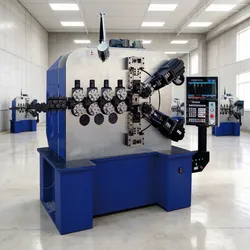 Endüstriyel Tam Otomatik Tel Yay Şekillendirme Oluşturma Sarma Makinesi