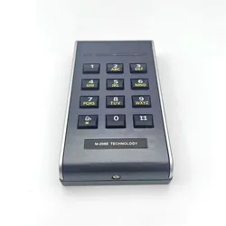 เครื่องอ่านบัตร RFID พร้อมแป้นพิมพ์รหัสสำหรับระบบรักษาความปลอดภัยการเข้าประตูสวนโลจิสติกส์