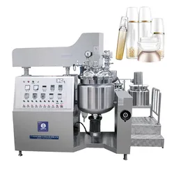 Productielijn voor het maken van machinecosmetica, pasta, crème, tandpasta, homogenisator, mengapparatuur, zeepmaakmachine