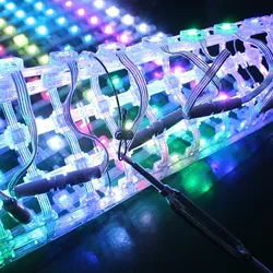 Venda Direta de Fábrica à Prova d'Água Tela de Malha de Luz LED para Exterior