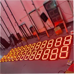 18 인치 PCB 7 세그먼트 LED 디스플레이 모듈 보드 컨트롤러 가스 스테이션 LED 가격 표시 화면