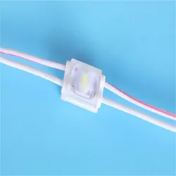 DC12V/24V 4LED レストランの店舗看板のバックライティング用レンズ付き白色LEDモジュール