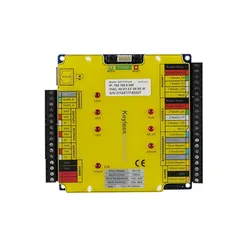 Netzwerk TCP/IP Doppeltüren Zugangskontrolle Elektrisches Tor Steuerungspanel Kostenlose Software
