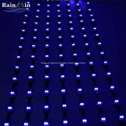 Wasserdichtes RGB-LED-Mesh-Display Transparentes LED-Licht für Außenwerbung