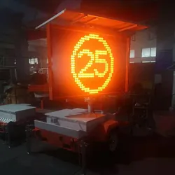 Biển báo LED màn hình ngoài trời, biển báo tin nhắn biến đổi