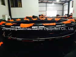 65 Sức chứa người Mở Có thể đảo ngược Bè phao bơm hơi