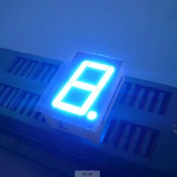 0.56-Inch Einzelne Ziffer Blau 7 Segment-LED-Anzeige Gemeinsame Kathode