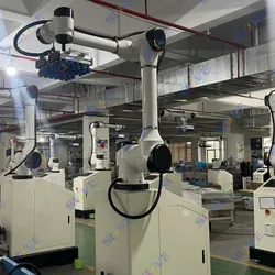 Robô Inteligente Portátil Colaborativo para Paletização e Manuseio de Cartões Carregamento Descarregamento Sem Programação Requerida Alta Precisão