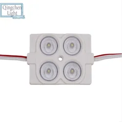 Hochhelligkeits 4LED Modul 12V DC 2.4W Wasserdicht IP65 LED Modullicht für Lichtkästen und Buchstabenzeichen