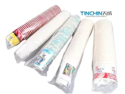 Automatische Hochgeschwindigkeits-Disposable-Plastik-Papierbecher-Schalenbehälter-Verpackungsmaschine