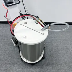Máquina de Pintura Eletrostática com Painel de Controle Digital e Funil de Aço Inoxidável