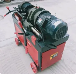 Máquina de Rosqueamento de Verga de Aço Elétrica Semi Automática