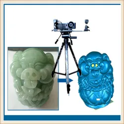 Новый сканер синего света 3D с ЧПУ фрезерным станком
