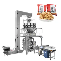 Automatische Mehrkopf-Reis-Zucker-Popcorn-Puff Lebensmittelverpackungsmaschine