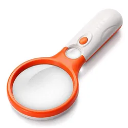 Personalización Básica 2.95'' Lupa de Mano LED Grande para Lectura