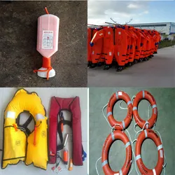 Gooi Over Type Opblaasbare Reddingvlot Noodwaterdichte Neopreen Reddingvlot voor Boot