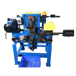 Heißer quadratischer runder, Ohr, Ud, Formbuckle-Drahtformmaschine, Verpackungsbuckle-Herstellungsmaschine, Haken-Schleifen-Buckle-Maschine
