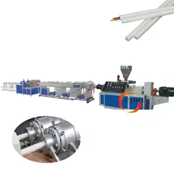 Camel Customized zwei Ausgang PVC Rohr Produktionslinie zwei Hohlraum Extrusionsmaschine für PVC-Rohre