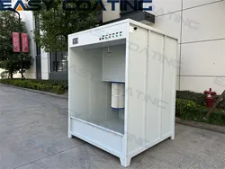 Sistema de Cabine de Recuperação de Pulverização de Pó Eletrostático Manual