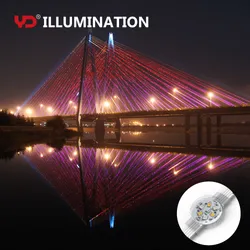 IP68 V-0 Sumber Cahaya Titik LED RGB Ws2811 Piksel LED