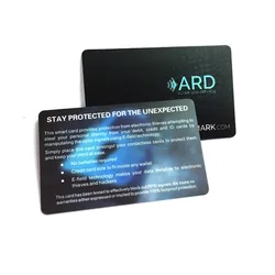 Carteira Usando Cartão Bloqueador de RFID Cartão de Crédito NFC