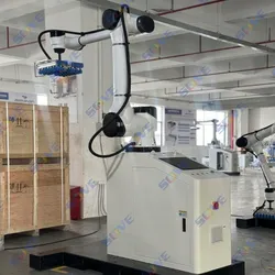 Robô Inteligente Portátil Colaborativo para Paletização e Manuseio de Cartões Carregamento Descarregamento Sem Programação Requerida Alta Precisão