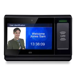 Utouch 7 Inch Aanraakscherm TCP Poe RFID Android Linux RFID Toegangscontrolesysteem
