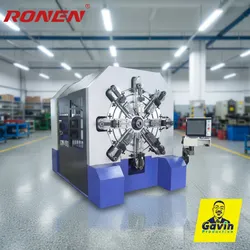 Çok Eksenli Kam Olmadan Yay Makinesi, Tam Servo Kam Olmadan Yay Makinesi, Yüksek Hassasiyetli Yay Endüstrisi için Dijital Kontrol Kam Olmadan Yay Makinesi
