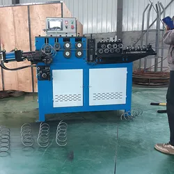 Macchina per la produzione di anelli in barre di acciaio a spirale, macchina per molle in acciaio, macchina per la formatura di molle in barre