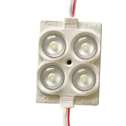 4 LED-Module Weiß Größe 2.4W Günstige LED-Einzelmodullichter für Schildtafel-Lichtkastenbuchstaben