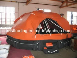 Davit Lanceerbare Opblaasbare Reddingboot / Reddingvlot