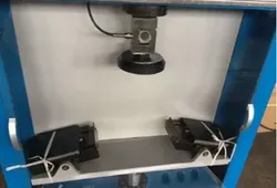 Máquina de Teste de Força de Ângulo Teste de Soldagem de Perfil de Porta e Janela de PVC