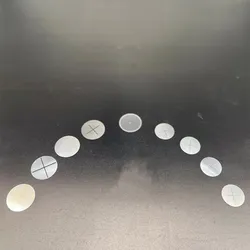 Maßgeschneiderte optische Instrumente optische Glaslinse Drahtabsehen für Zielfernrohre