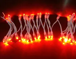 12V 9mm LED Pixel Licht, einfarbige LED Pixel Lichterkette