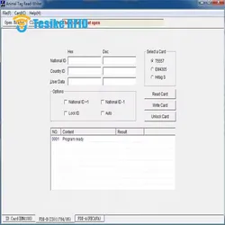 เครื่องอ่านเขียน RFID สำหรับ Em4305 การ์ด 125kHz โปรแกรมเมอร์เข้ารหัส
