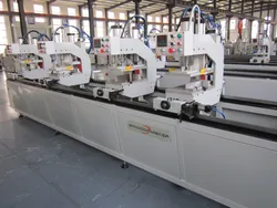 Máquina de Soldagem de Quatro Cabeças para Janela de UPVC, Máquina de Fazer Janela de PVC, Máquina de Soldagem de Quatro Cabeças para Processamento de Perfis de PVC