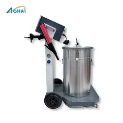 Machine de revêtement en poudre électrostatique avancée pour des changements de couleur rapides