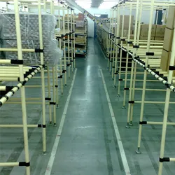 Sistema de Almacenamiento de Estanterías de Tubos Livianos Premium para Manejo de Materiales