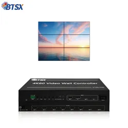 Bitvisus 4K HDMI-Matrix-Controller-Videowand-Prozessor für das Zusammenschalten mehrerer Bildschirme