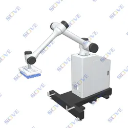 Robô Inteligente Portátil Colaborativo para Paletização e Manuseio de Cartões Carregamento Descarregamento Sem Programação Requerida Alta Precisão